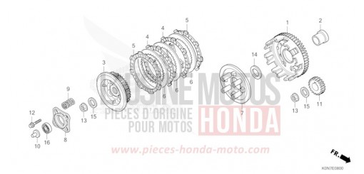 EMBRAYAGE CBF125MM de 2021